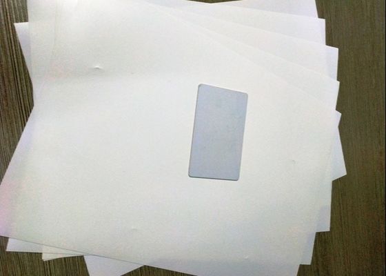 Folha plástica dura fina do núcleo do cartão do branco PETG para a produção do corpo do cartão de PETG