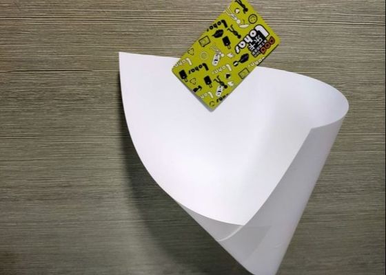 Folha plástica dura fina da segurança PETG com resistência de alta temperatura
