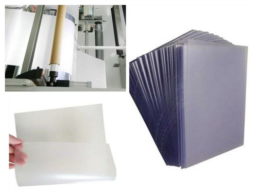 Filme revestido da folha de prova PETG do Terephthalate de polietileno para cartões de PETG