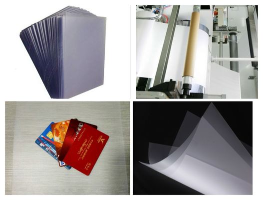 painéis transparentes do policarbonato de 0.04-0.10mm, folha de prova sem revestimento do PC feito sob encomenda do tamanho