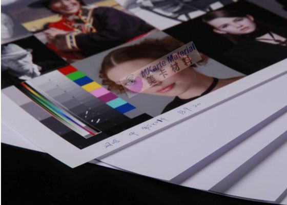 Material laminado fácil de Smart Card para a folha da impressão do Inkjet do PVC