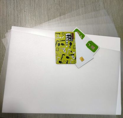 Folha branca do núcleo do cartão do plástico PETG para a produção do corpo de PETG Smart Card