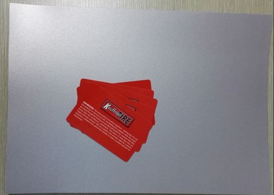 Folhas imprimíveis grossas do Pvc do cartão 0.3mm A4 A3 da adesão da tinta