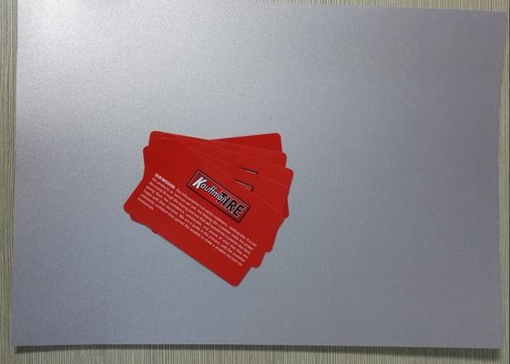 Cartão de gravação 0.3mm A3 Digitas da identificação que imprimem folhas do PVC