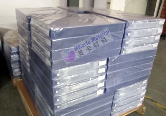 O Inkjet do revestimento da colagem imprimiu a folha coberta Pvc do cartão de 40 MPa