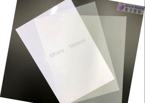 Não folha do PVC do Inkjet da adesão 0.76mm da tinta da laminação
