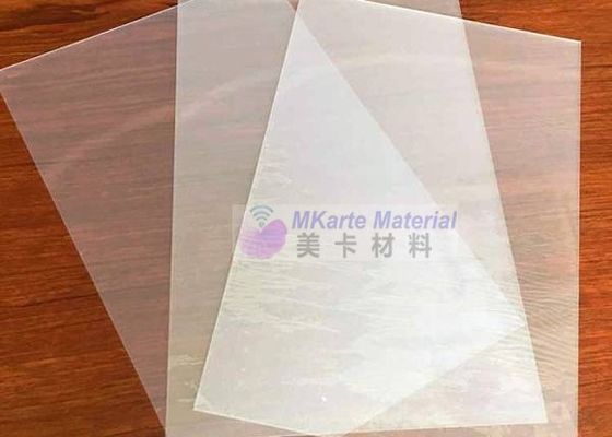 Não folha do PVC do Inkjet da adesão 0.76mm da tinta da laminação