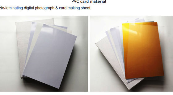 Material de Smart Card que lamina não a folha do Inkjet para a produção normal do cartão