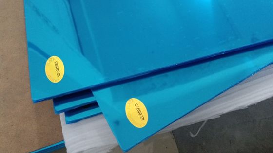 Material ultra lustroso do cartão do PVC de 0.6mm para a laminação do cartão