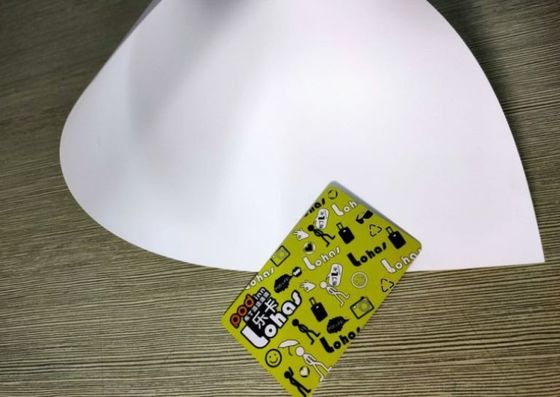 laser de 0.06mm que grava folhas plásticas do policarbonato A4