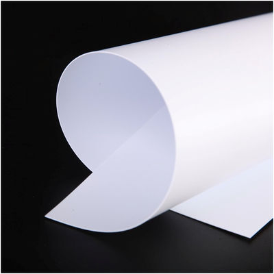 Nenhuma folha do núcleo do PVC da dina 0.12mm da impressão de tela de seda 35 da quebra