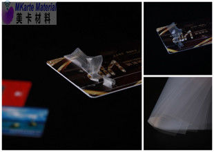 A força de alto impacto 0.08mm 0.06mm PETG revestiu o filme