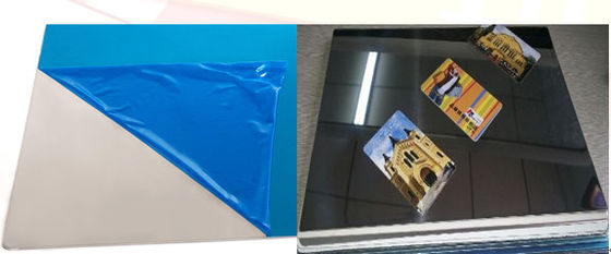 Espelho alto/placa de aço lustrosa da laminação de Smart Card