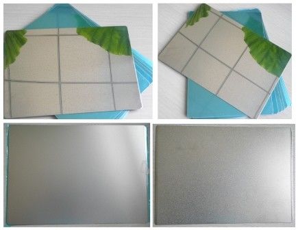 Espelho alto/placa de aço lustrosa da laminação de Smart Card