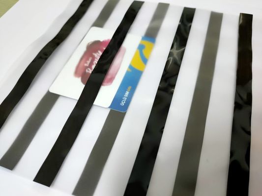 filme coberto revestido material da listra magnética de 0.1mm A4 Smart Card