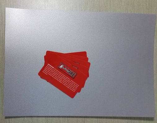 folhas imprimíveis do PVC do Inkjet A4 de 0.3mm para a produção do corpo do cartão da identificação