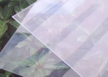 folha plástica transparente de 0.2mm PETG para a produção do cartão da identificação