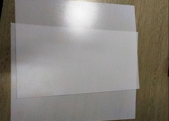 folha plástica transparente de 0.2mm PETG para a produção do cartão da identificação