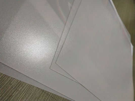 Folha plástica 800micron do PC transparente da produção da carteira de habilitação