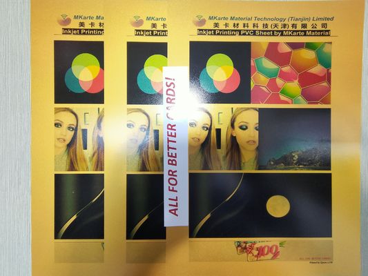 folhas imprimíveis A4 A3 do Pvc do Inkjet de 50pcs 0.18mm