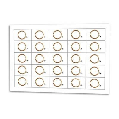 Inlay de cartão RFID em PVC IC Fudan F08 ou F1108 TK4168 1k Chip ID TK4100.4168
