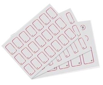 3*8 4*8 6*8 Layout RFID Inlay Prelam PVC Inlay Sheet RFID Contactless Card Sheet para Produção de Cartões de Plástico