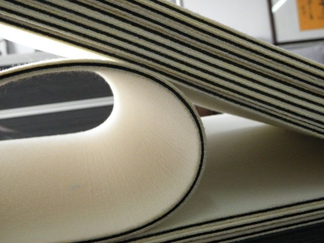 3 mm espessura de lenha preta feltro laminado almofada Pad MRP-2 Para laminador de prensagem de cartão de PVC