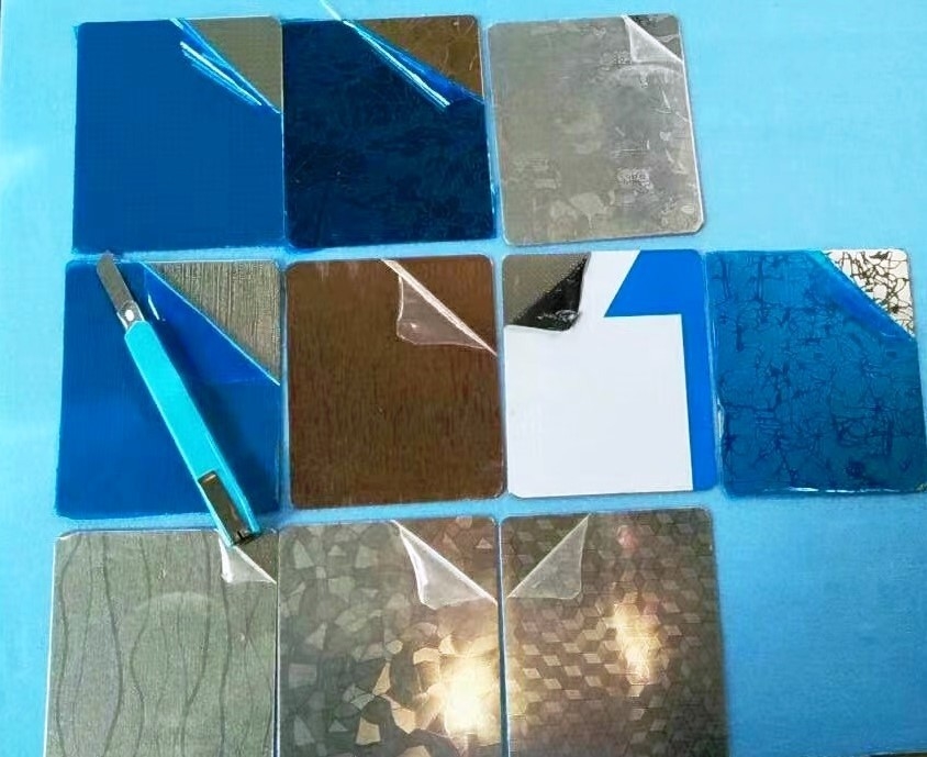 Dureza de superfície HRC19 Chapa de aço laminado Aço inoxidável 430BA Para laminação de cartões de plástico