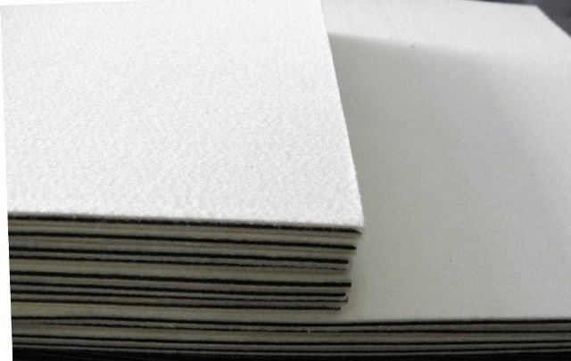 A4 A3 personalizou a almofada laminada de feltro do cartão do PVC do tamanho coxim de lã material
