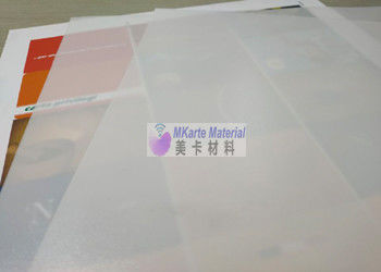 Folha plástica do PC sem revestimento transparente da folha de prova para a produção normal da placa PC