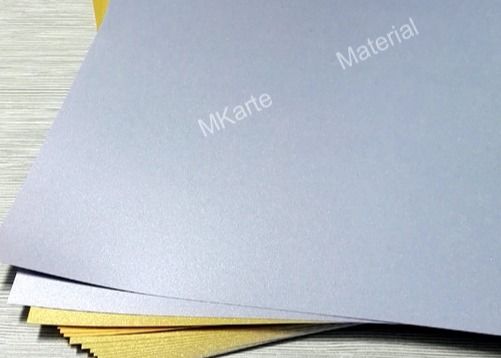 O PVC imprimível do Inkjet de prata cobre o tamanho de A4 A3 com adesão excelente da tinta